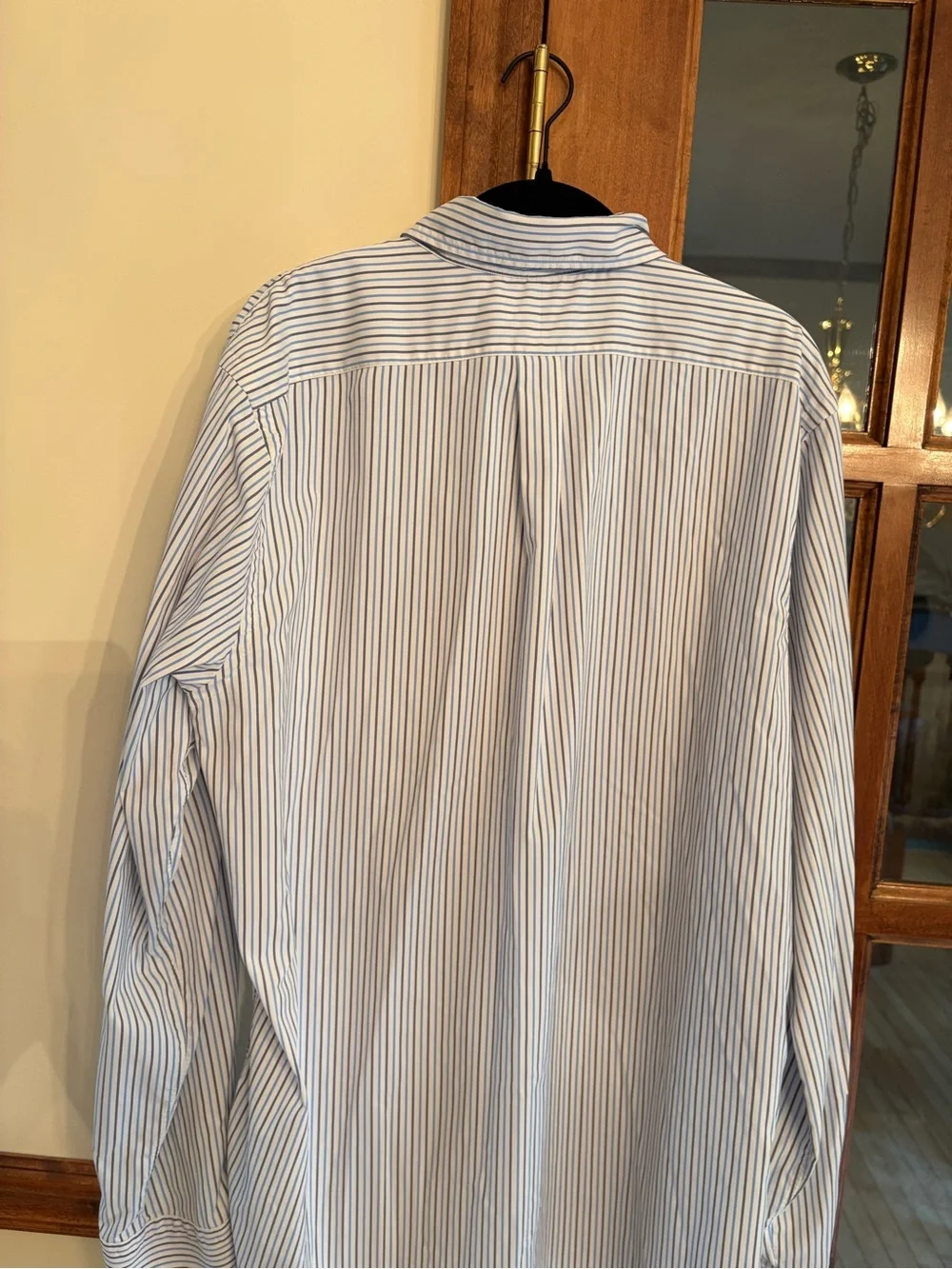 Polo Ralph Lauren Men's Classic Fit Striped Stretch Poplin Shirt size XL